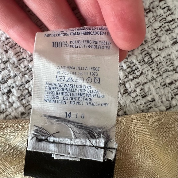 Dolce & Gabbana D&G Patterned Flare Pull On Pants - Picture 7 of 7